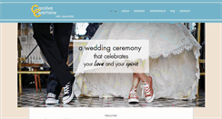 Desktop Screenshot of creativeceremony.com